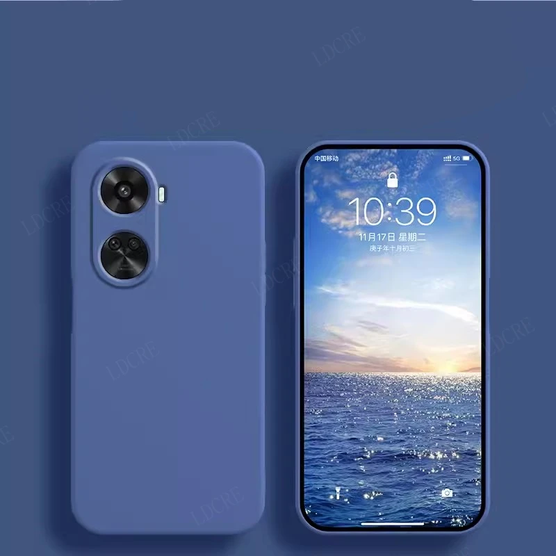 Shockproof Liquid Silicone TPU Soft Case – Original Back Cover