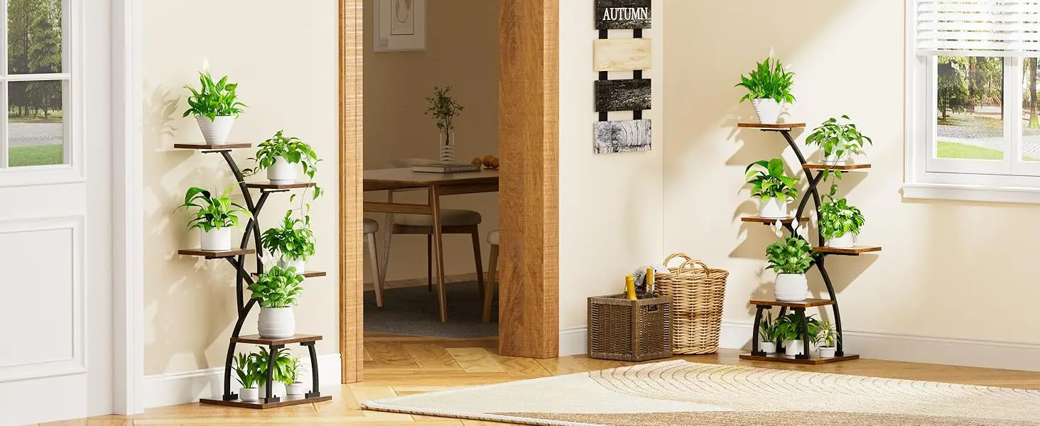corner plant stand for indoor plants multiple