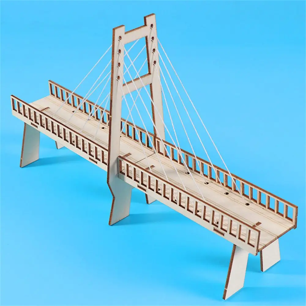 Popsicle Stick Suspension Bridges