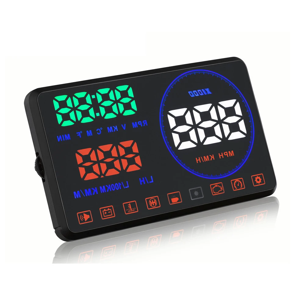 ڵ HUD ٷ ƿ 2012-2020 2021 ڵ ׼ OBD2 II EUOBD   ý 