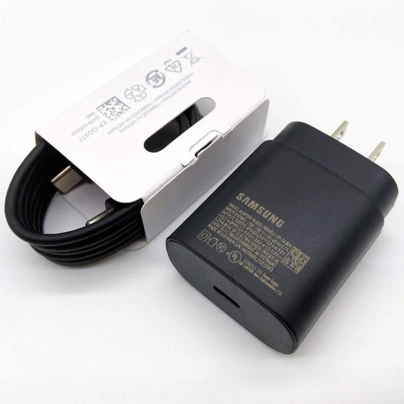 Samsung 25W USB-C Fast Charging Adapter - US Plug