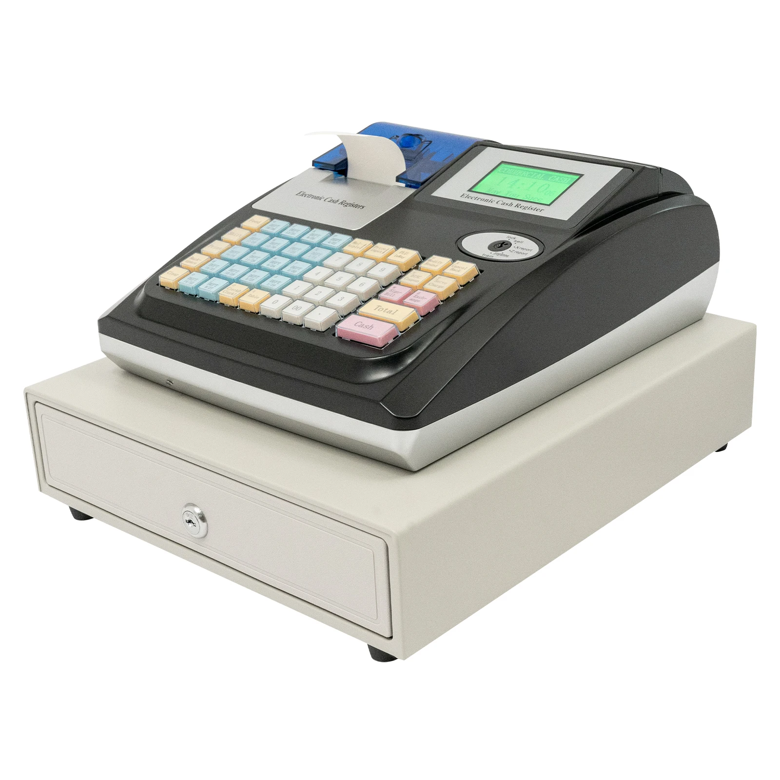 Electronic Cash Register レジスター Electronic Cash Register with Drawer Box Intelligent cash