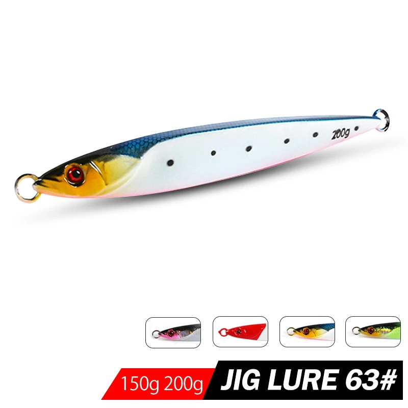

Metal Spoon Jig Lure Spoon 150g 200g Jigging Lead Fish Sea Bass Fishing Lure Crankbait Artificial Bait Lead Wobbler Minnow Lure