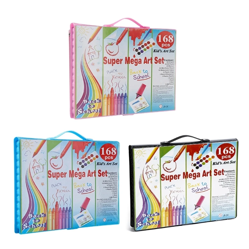цена Coloring Art Supplies for Adults Teens Beginners, 168Pcs Art Kits Drawing Supplies Sketching Set, Drawing Pencils Gifts