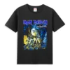 Hip Hop T-shirt Men's Short Sleeves Iron Band Casual Head T-shirt Graphic Oversized Sports Top Maiden Comfortable Streetwear Tee 4