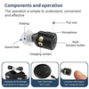 Rechargeable Hearing Aids Fingernail Size Mini Hearing Aid For the Deafness With Mild to Moderate Deaf,Long Working Ear Aids 5