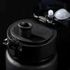 Animation Cartoon Pokemon Q Version Growlithe Psyduck Space Cup Plastic Cup Portable Student Water Bottle Frosted Water Cup Gift 6