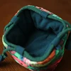 Small Cloth Teapot Storage Bags Color Printed Fabric Tea Cup Bag Teapot Travel Bag Teacup Organizer Chinese Style 4