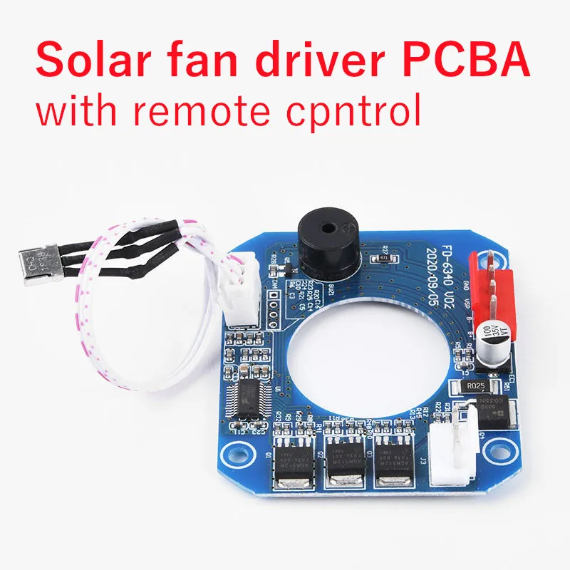 fan driver PCBA with remote control ceiling fan controller 12v dc brushless motor controller Power 40W floor bldc