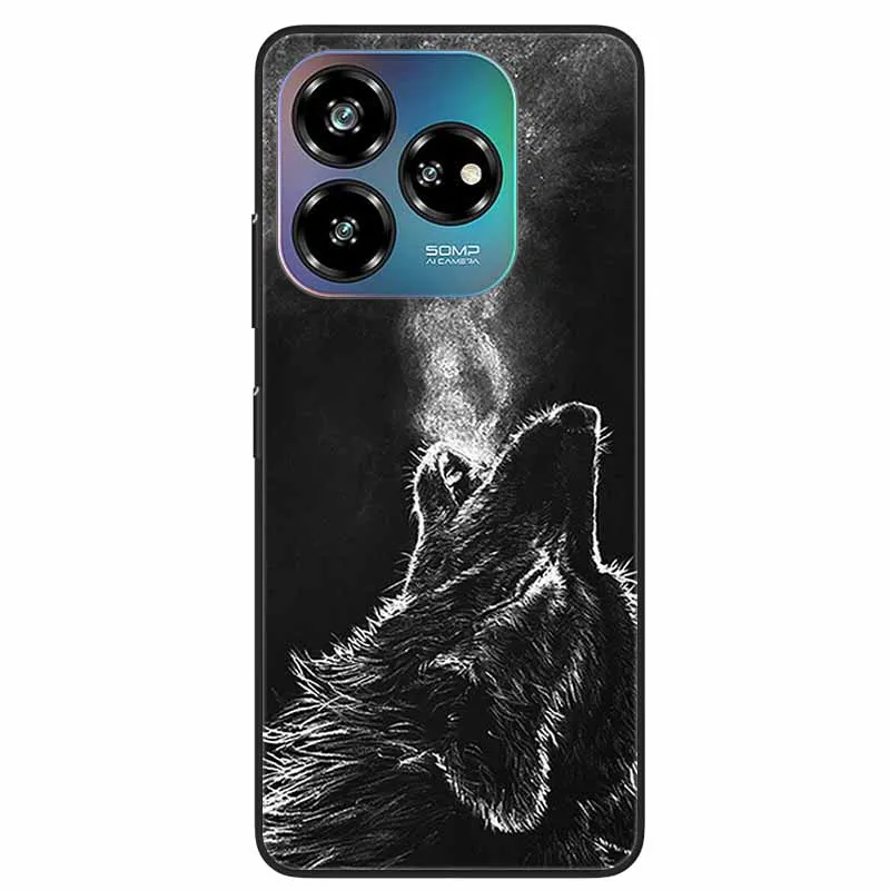 Cartoon Silicone Soft Phone Case - Protective Cover Bag in Vibrant Design