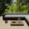 Patio Square Waterproof Slipcover Outdoor Sofa Seat Cushion Covers Garden Rattan Chair Sectional Sofa Covers Furniture Protector 3