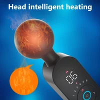 12-Gang-AV-Zauberstab-Vibrator für Frauen, Klitoris-Stimulator, leistungsstarke Heizung, weibliches Massagegerät, Digitalanzeige, Sexspielzeug für Erwachsene 4