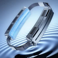 Portable Hanging Waist Fan Rechargeable Outdoor Sports Cooling Small Fan 3 Speeds Body Fan for Camping Hiking Outdoor Working 1