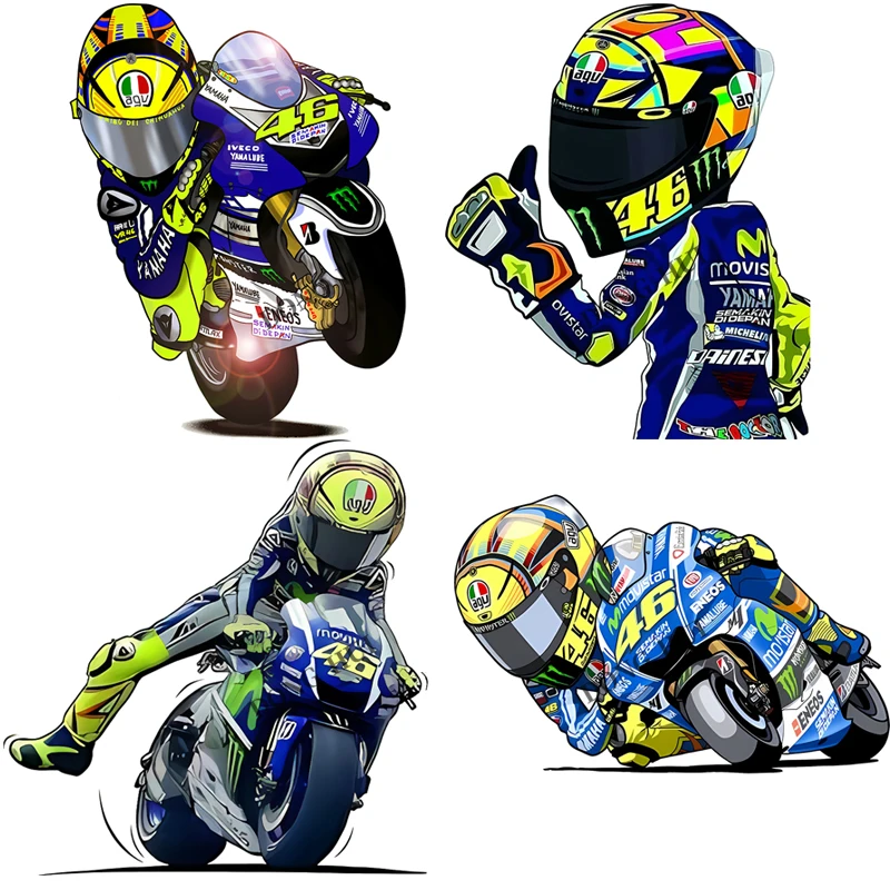 

Road Racing Sticker Vinyl Off-road Vehicle Motorcycle Refrigerator Helmet Laptop Skateboard