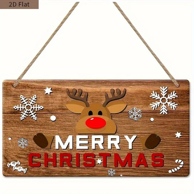 Rustic Christmas Sign 1