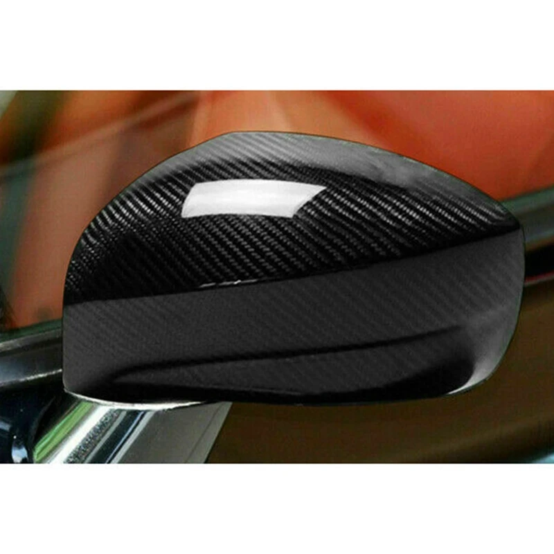 Car Rear View Mirror Cover Real Carbn Fiber Rear Mirror Cover For Nissan R35 GTR 2009-2020