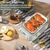 Hot Selling Electric Food Steamer One-touch Vegetable Steamer Digital Multi-function Steamer Stainless Steel Timing Function 5