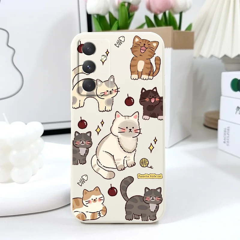 Adorable Cat-Themed Phone Case Cover