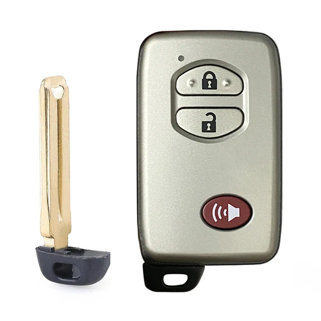 For Toyota Land Cruiser Prado 2010-2017 3 Buttons Smart Key Fob 4D Chip 434Mhz FCC HYQ14ACX PN 89904-35010 3