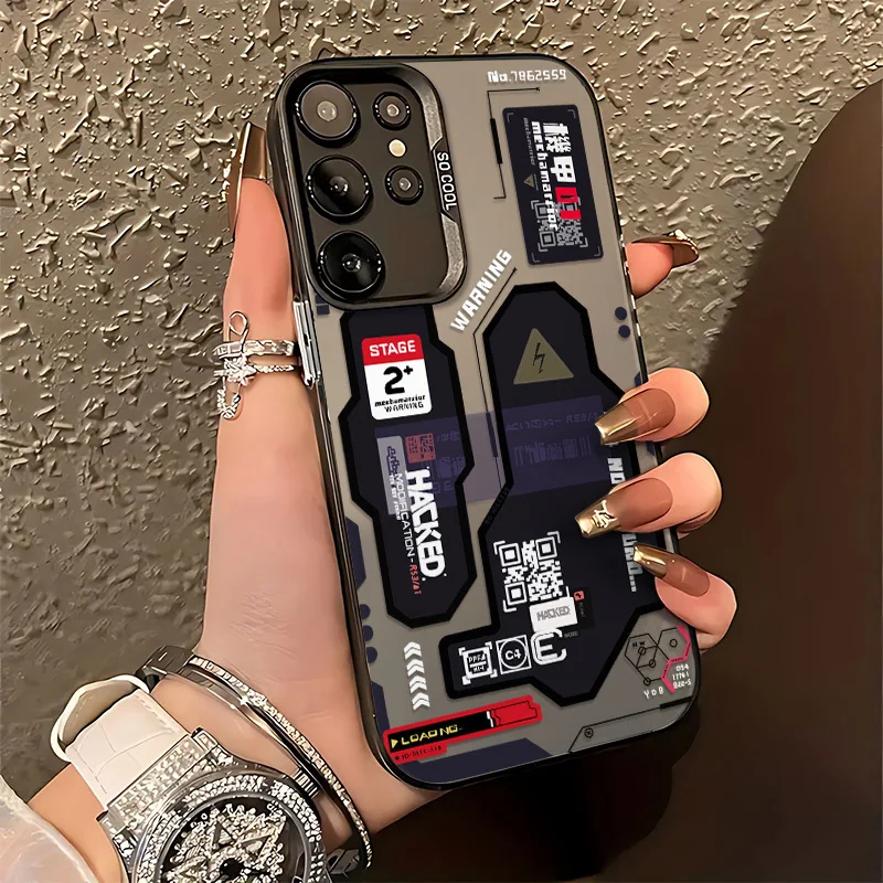 Hacker Creative Mecha Phone Case - Sleek and Durable Design