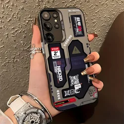 Hacker Creative Mecha Phone Case - Sleek and Durable Design - Samsung A05 4G (CYB - CC260411T1)