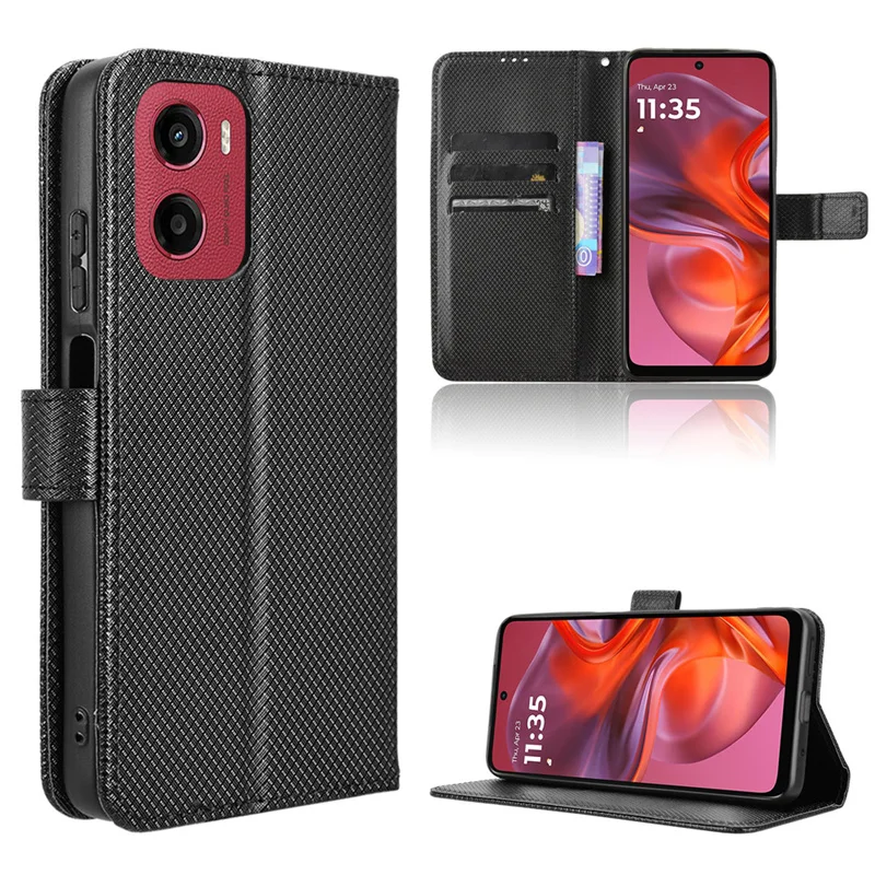 Luxury Leather Magnetic Flip Wallet Phone Case Cover