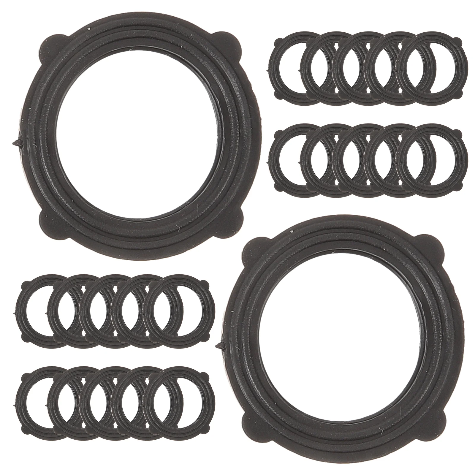 

30 Pcs Hose Seal Waters Faucet Fittings O-ring Washer Gasket Sealing Gaskets Garden Rubber