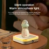 DC5V USB Coffee Mug Warmer 3 Gear Temperature Cup Warmer Heating Coasters Plate Pad for Tea Water Milk with Colorful Night Light 1
