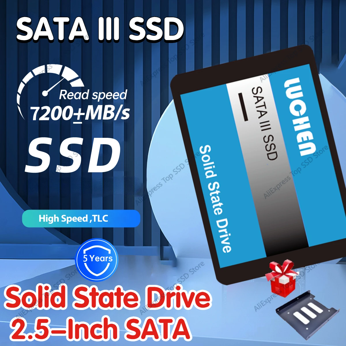 

SATA III SSD 1TB 512GB 2TB 4TB 8TB SSD Hard Drive Disk Internal Solid State Drive For Laptop Desktop
