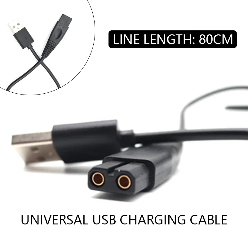 Professional Hair Clipper USB Charger Charging Cable Power Cord for Madeshow PopBarbers Kulilang Etc. Barber Accessories 2