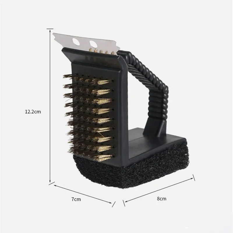 Multifunctional Cleaning Brushes Outdoor Camping Picnic BBQ Cleaner Tool for Kitchen Cookware