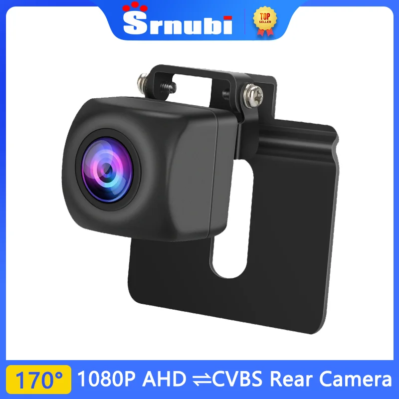 

Srnubi 170 Degree Fisheye Lens 1920x1080P Rear View Camera Reversing Parking Monitor HD AHD 720 1080P Universal rear view camera