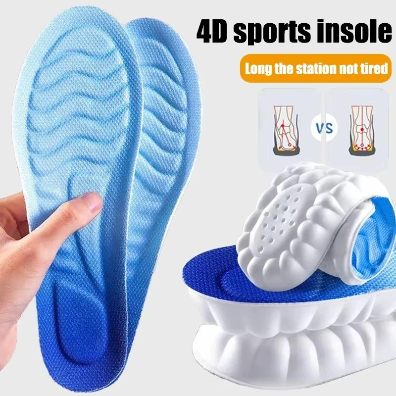 Sport Insoles Latex Memory Foam for Running Hiking Foot Support Shoe Pads Orthopedic Insole Anti-pain Deodorant Insert Cushion shoe insoles orthopedic insoles