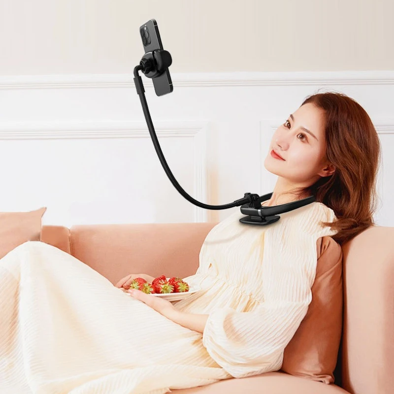 Hands-Free Adjustable Neck Mount Phone Holder