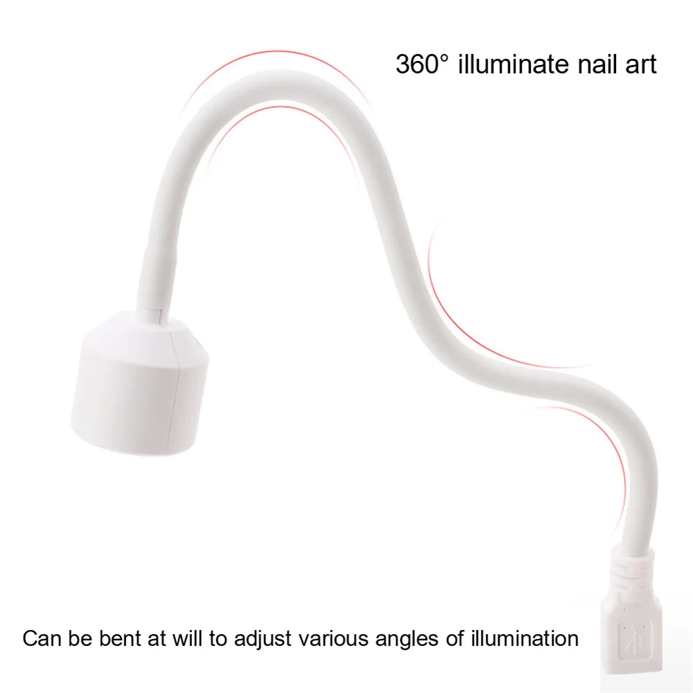 미니 UV LED 라이트 네일 젤 광택제 건조 램프, 한 손가락 전문 건조기, 매니큐어 네일 용품 아트 살롱 장비 도구