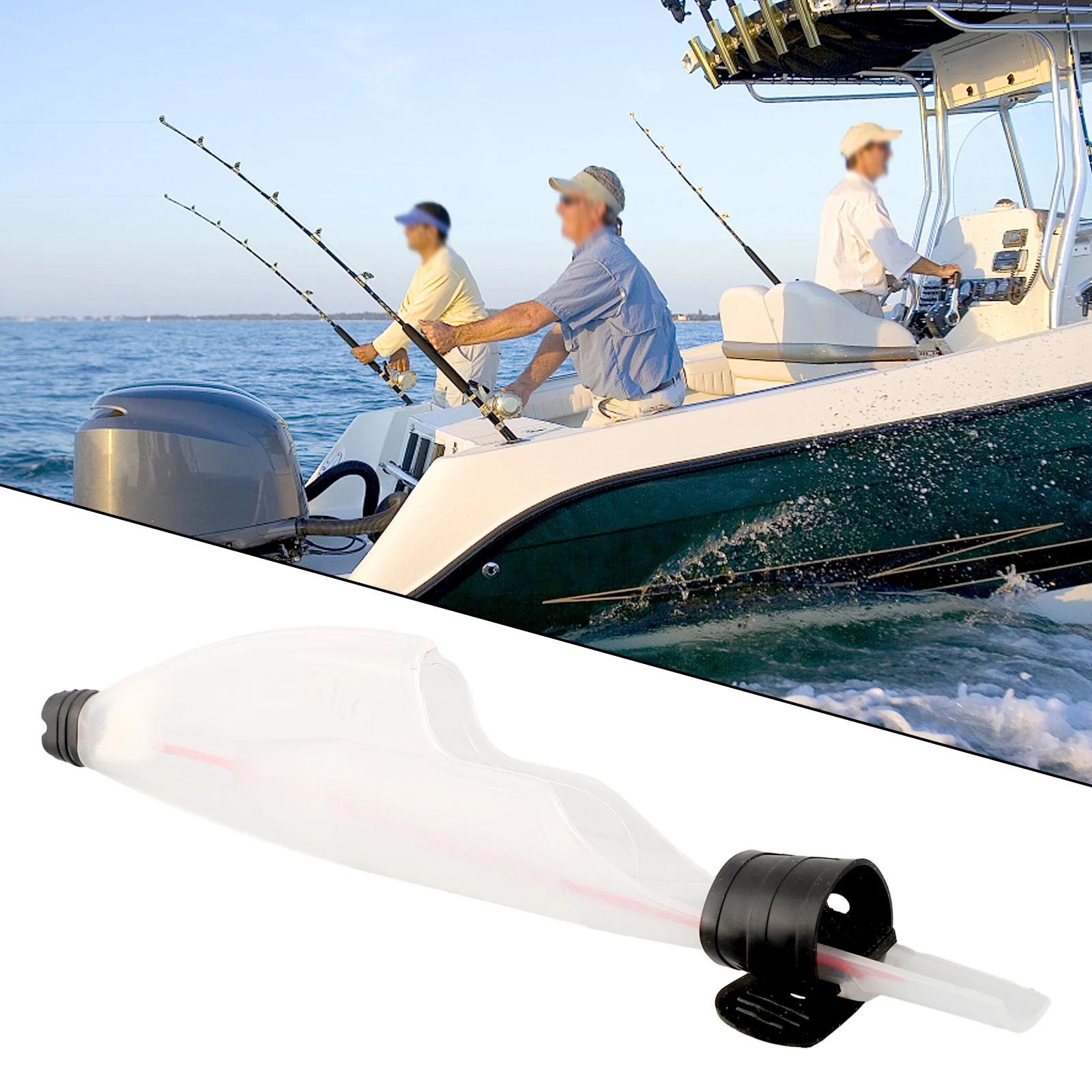 Hot Sale Transparent Fishing Rod Cap Pole Protection Cap Guide Hood Sea Fishing Rod Hat Plastic Tackle Accessories Part