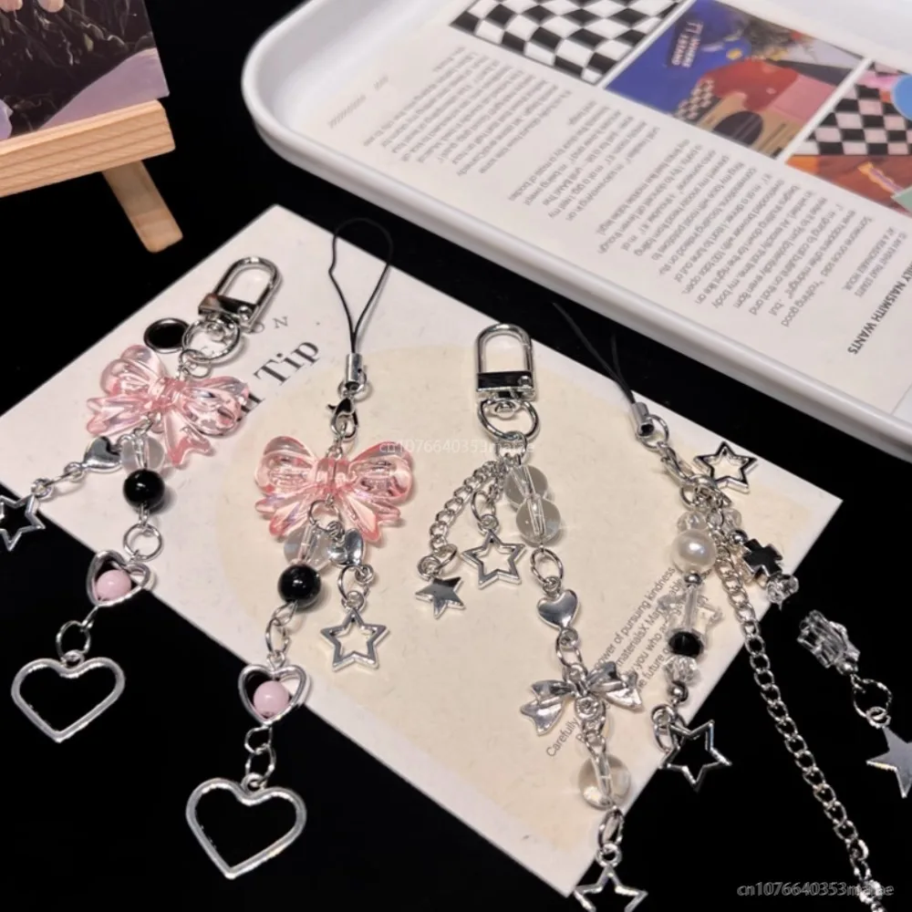 Nogeqi Llavero De Coche De Corazón Rosa Para Mujeres Y Niñas, Regalos De Cumpleaños, Bonito Llavero De Cristal Con Purpurina, Llavero De Diamantes De Imitación Brillantes Con Accesorios Para Llaves De