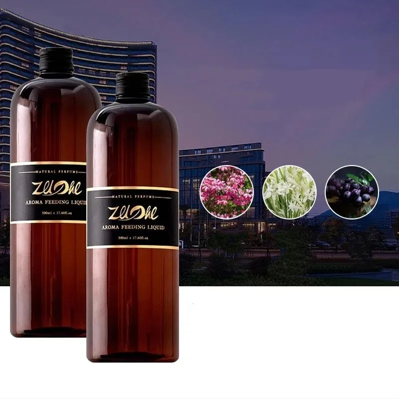 Fragrância de Hotel Cinco Estrelas 500ml Hilton com Óleo Aromático Fragrância Duradoura Perfume Natural Fresco Desodorizante 4