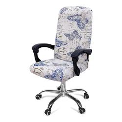 Universal Stretch Office Chair Slipcover - Soft, Removable, Washable, Anti-Dust Spandex (Color03)