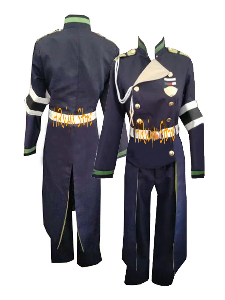 

Anime Seraph of the End Owari no Serafu Shigure Yukimi/Jujo Mito Cosplay Costume coat+pant