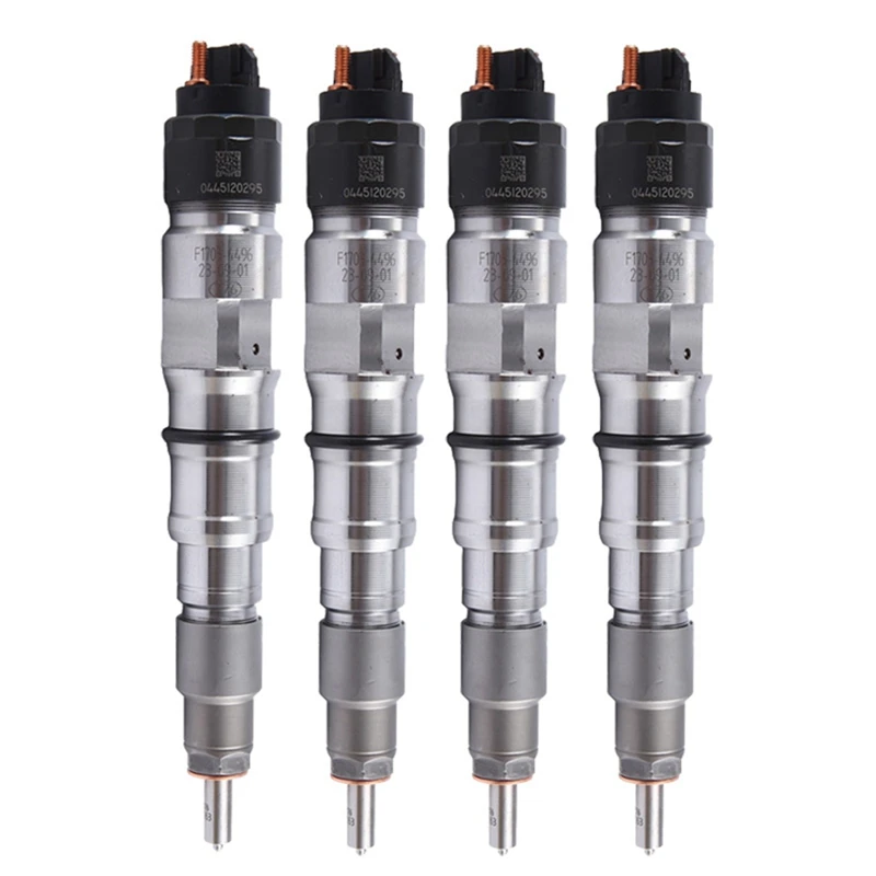 

4PCS 0445120295 New Diesel Fuel Injector For Doosan DX160W-3 DL06KB