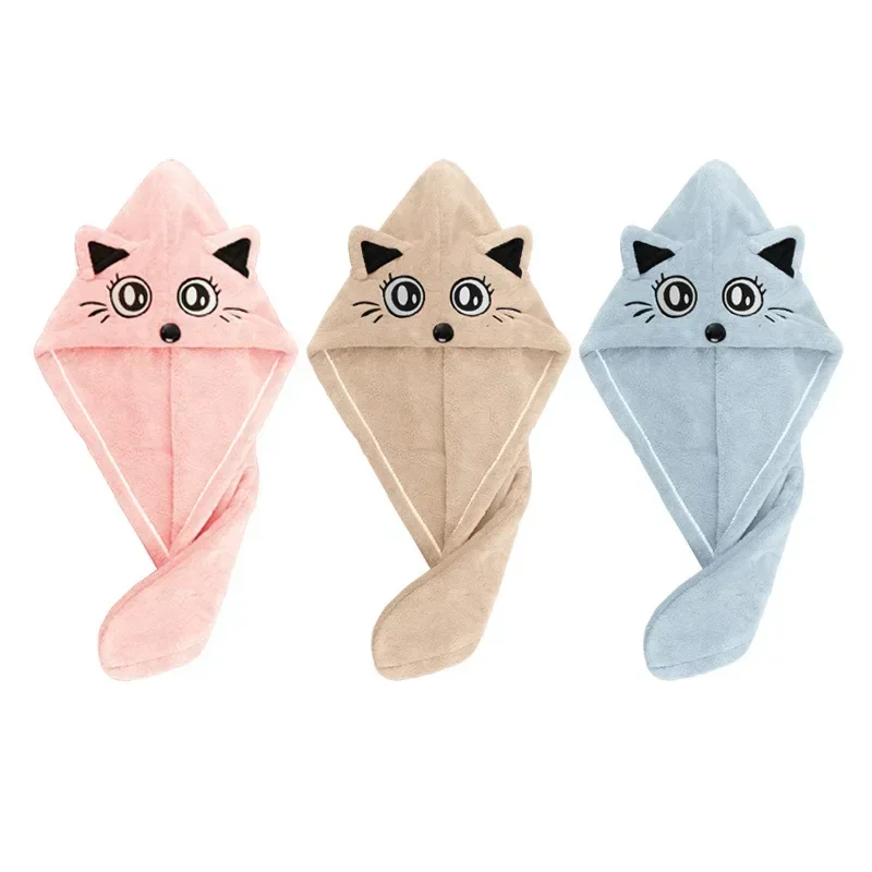 Women Microfiber Towel Hair Towel Bath Towels for Adults Home Terry Towels Bathroom Serviette De Douche Turban for Drying Hair microfiber towel hair towel