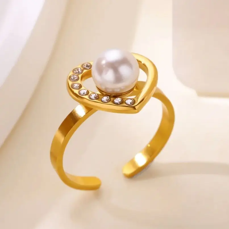 Imitation Pearl Jewelry Rings