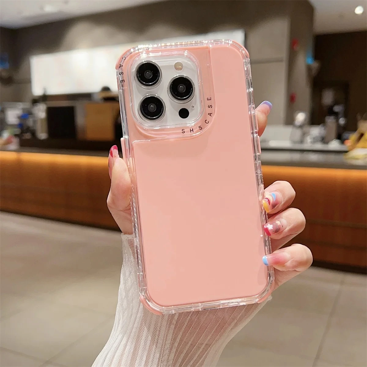 Military Grade 3-in-1 Solid Color Armor Phone Case
