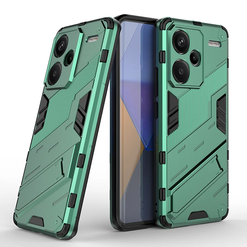 thumbnail image 1 of Funda de armadura a prueba de golpes para Redmi Note 13 Pro Plus 12 12S 12C 13C, funda protectora trasera para Xiaomi 13T Pro Mi 13 Lite 5G, 1 of 5