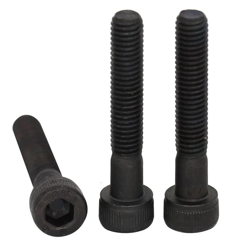 

M6/M8*260/270/280/290/300 Black 12.9 Grade Carbon Steel Half Thread DIN912 Cap Cup Allen Head Bolt Hex Hexagonal Socket Screw