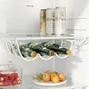 Creative Home Furnishing Accessories Beer Bottle Fridge Organizer Wine Display Shelf Holder Hook Refrigerator Storage Rack 1