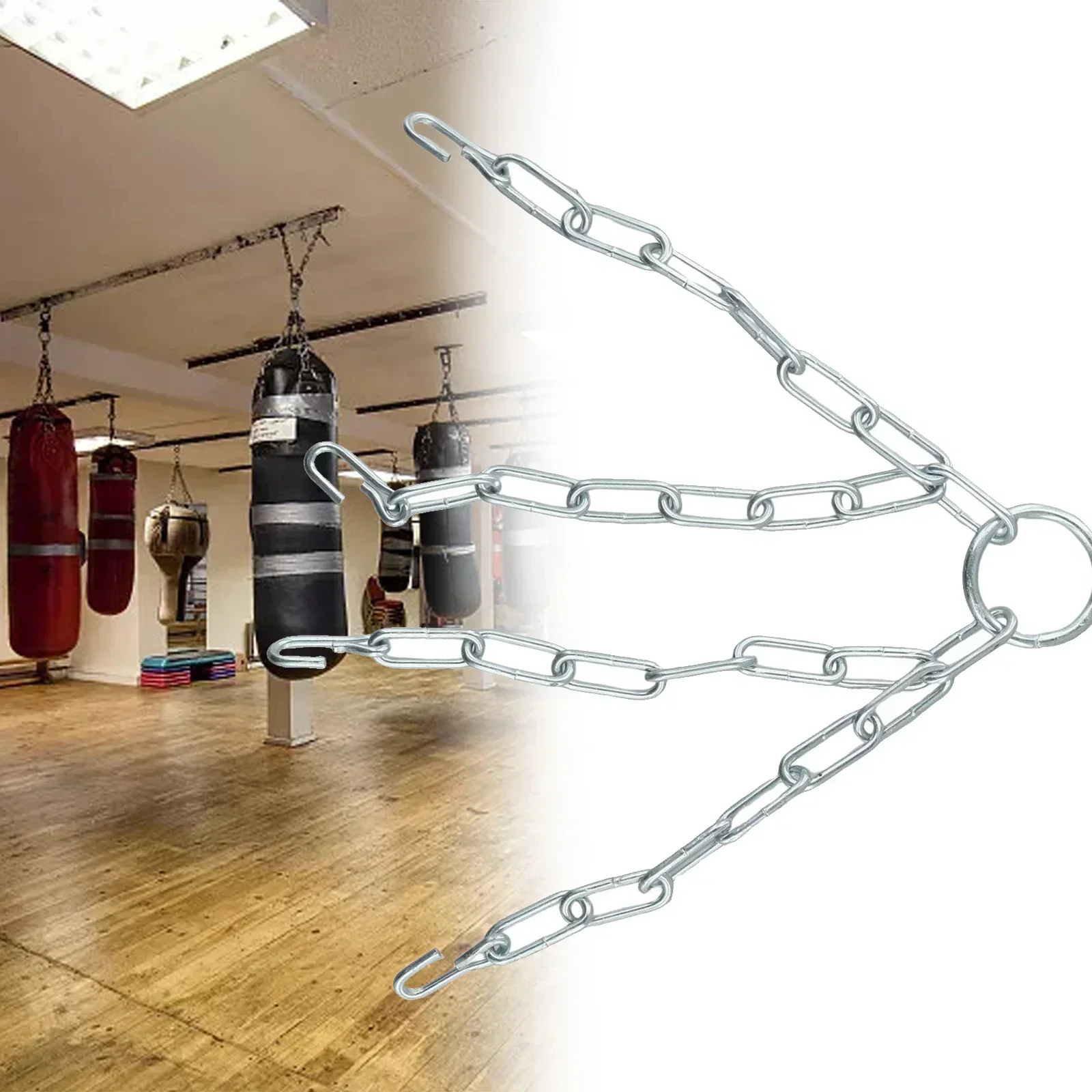 Heavy Duty MMA Boxing Heavy Bag Chain Punching Bag Hanger Chain Replace Training Metal Accessories Boxing Martial Arts boxing punching bag,punching bag