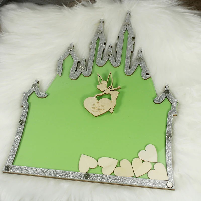 Wedding Castle Guestbook Alternative Fairy Guestbook Unique Wedding Sign Guest Book Gift