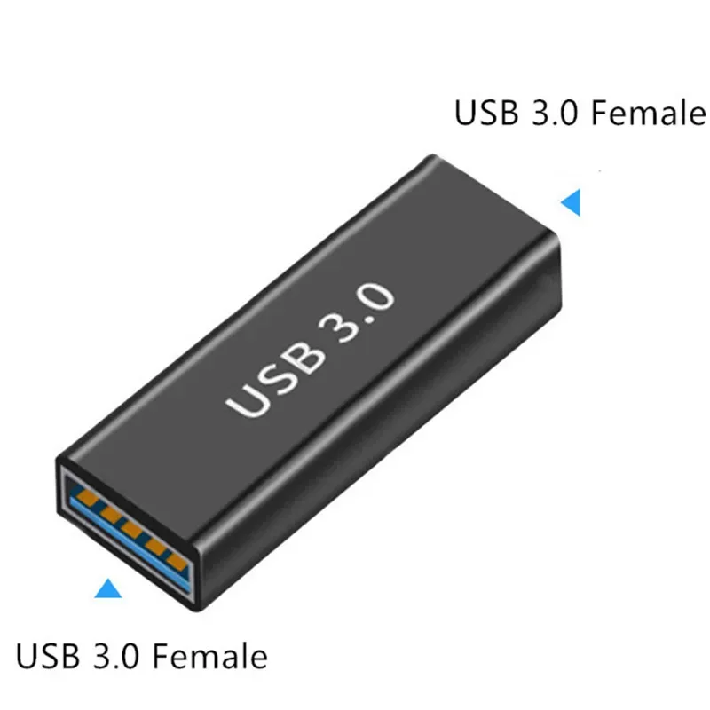 USB 3.0 Adapter Male to Female Fmale-Female Male-Female Converter Coupler Changer Connector Durable PC Laptop 1Pcs plug adapter